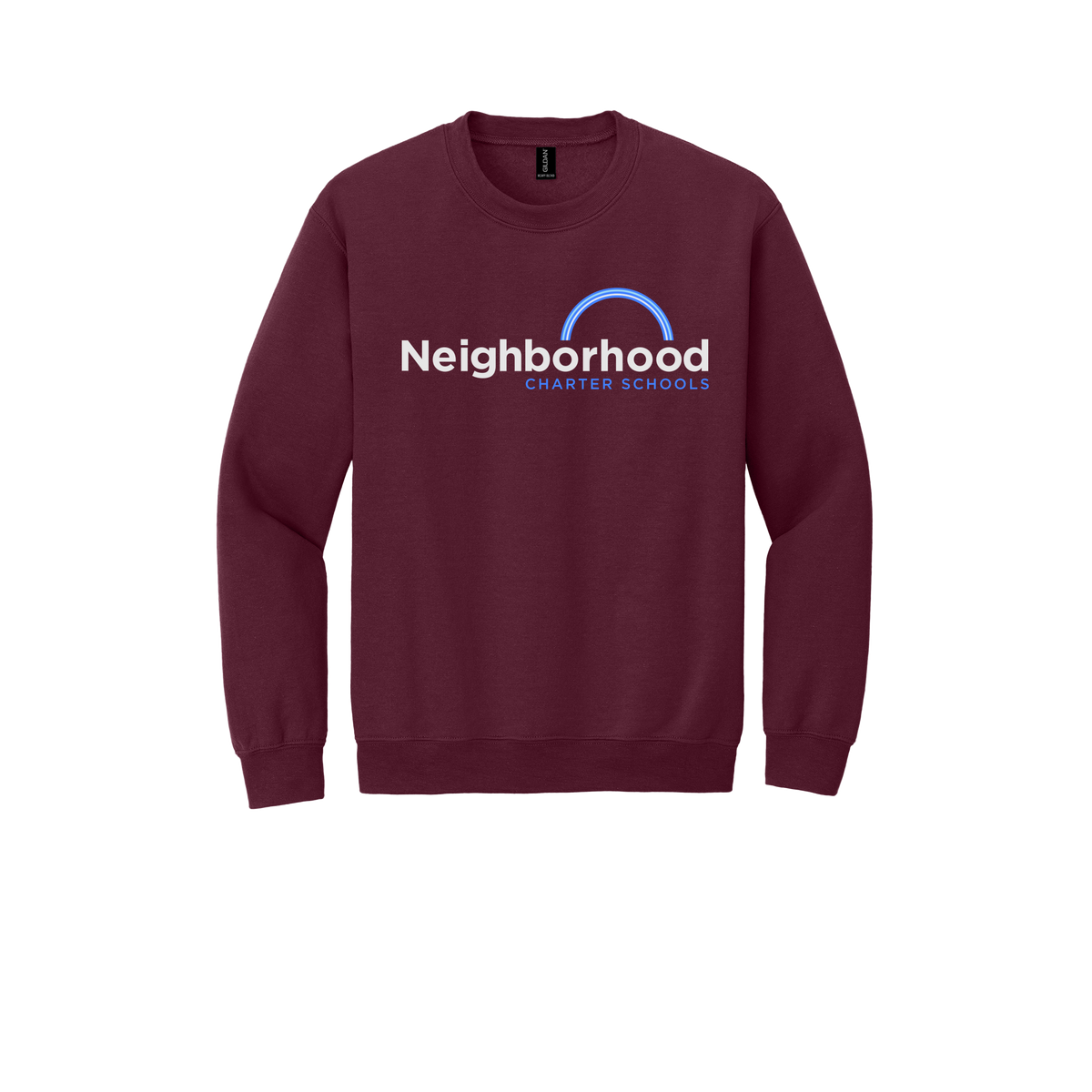 ncschools-comfort-crewneck-dtf-front-18000-maroon-flat-front