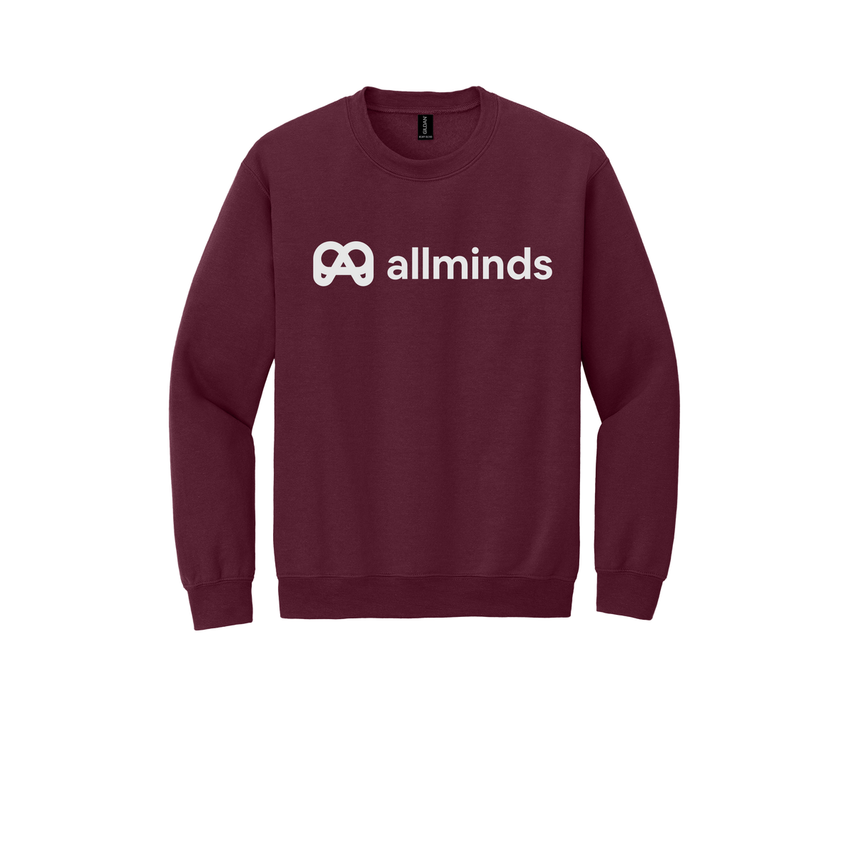 getallminds-comfort-crewneck-dtf-front-18000-maroon-flat-front