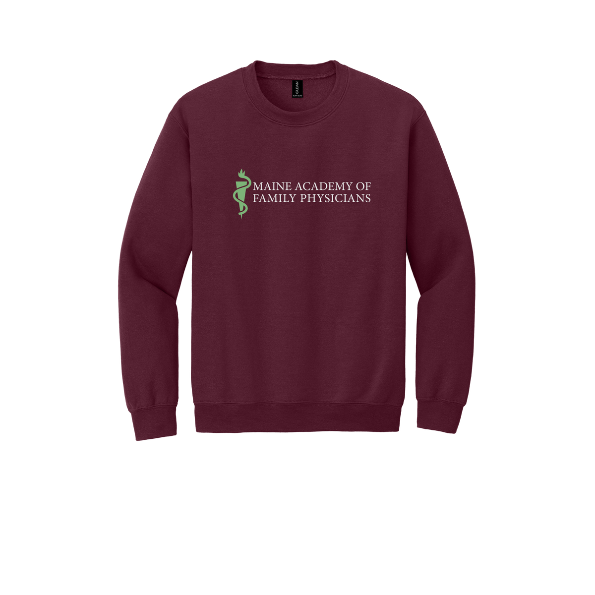 maineafp-clinic-comfort-crewneck-dtf-front-18000-maroon-flat-front