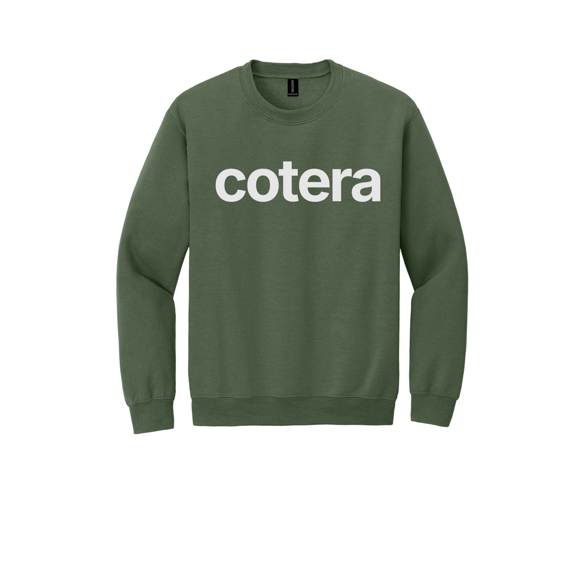 cotera-comfort-crewneck-dtf-front-18000-militarygreen-flat-front