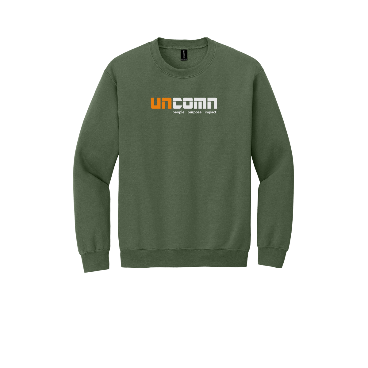 uncomn-comfort-crewneck-dtf-front-18000-militarygreen-flat-front