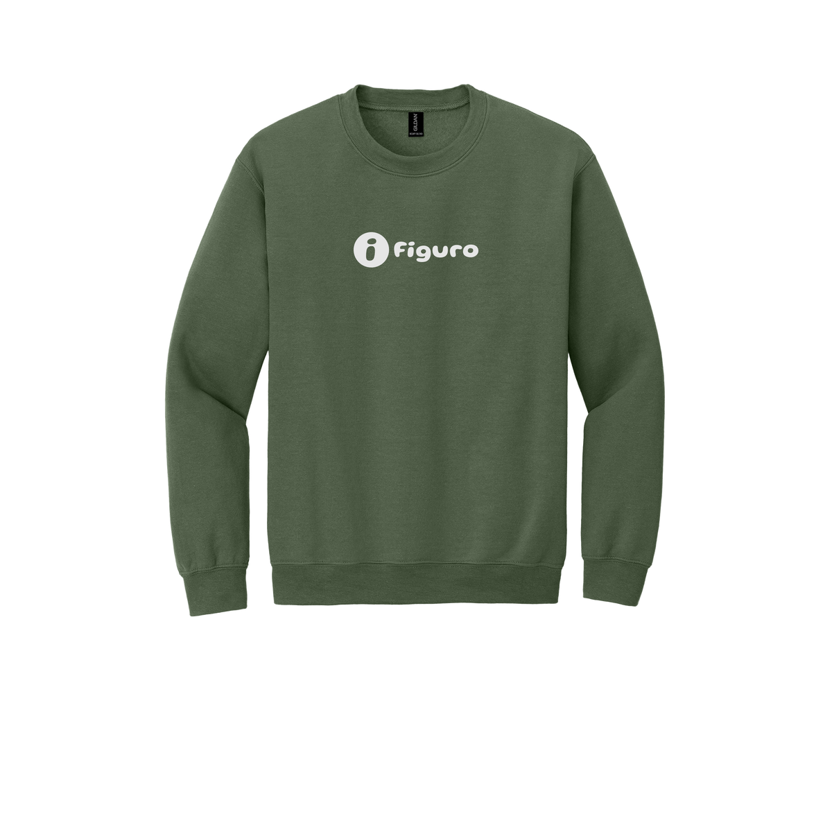 getfiguro-comfort-crewneck-dtf-front-18000-militarygreen-flat-front