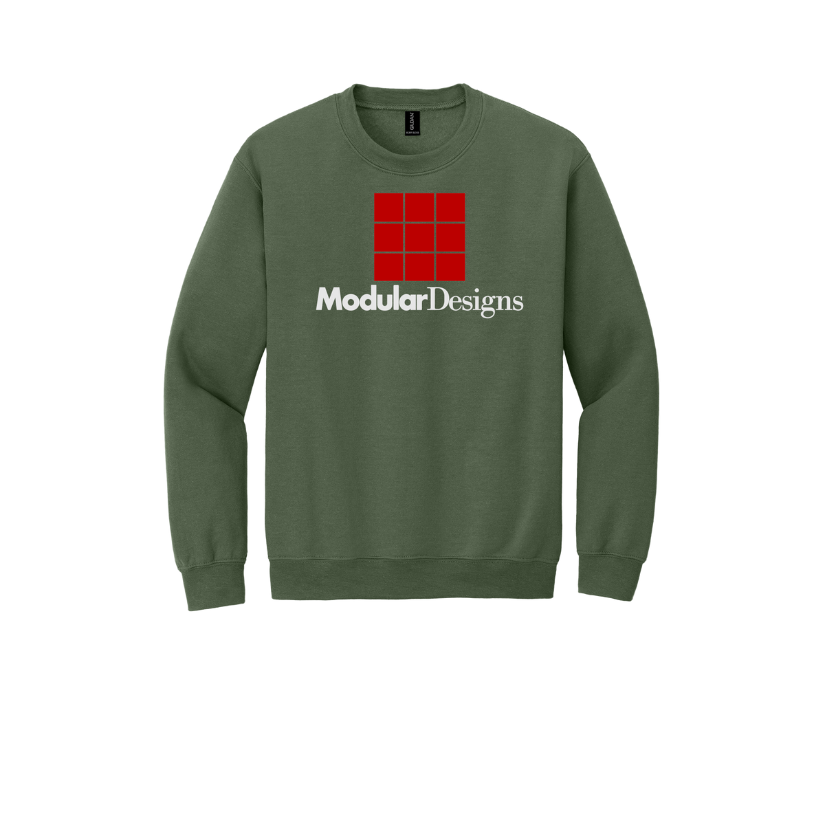 modulardesignsflooring-comfort-crewneck-dtf-front-18000-militarygreen-flat-front