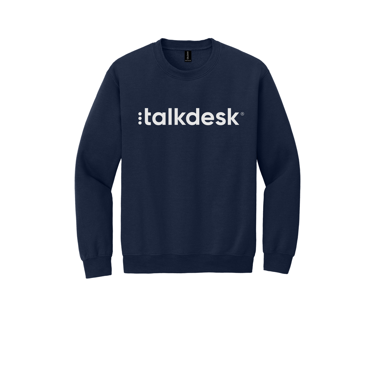 talkdesk-comfort-crewneck-dtf-front-18000-navy-flat-front