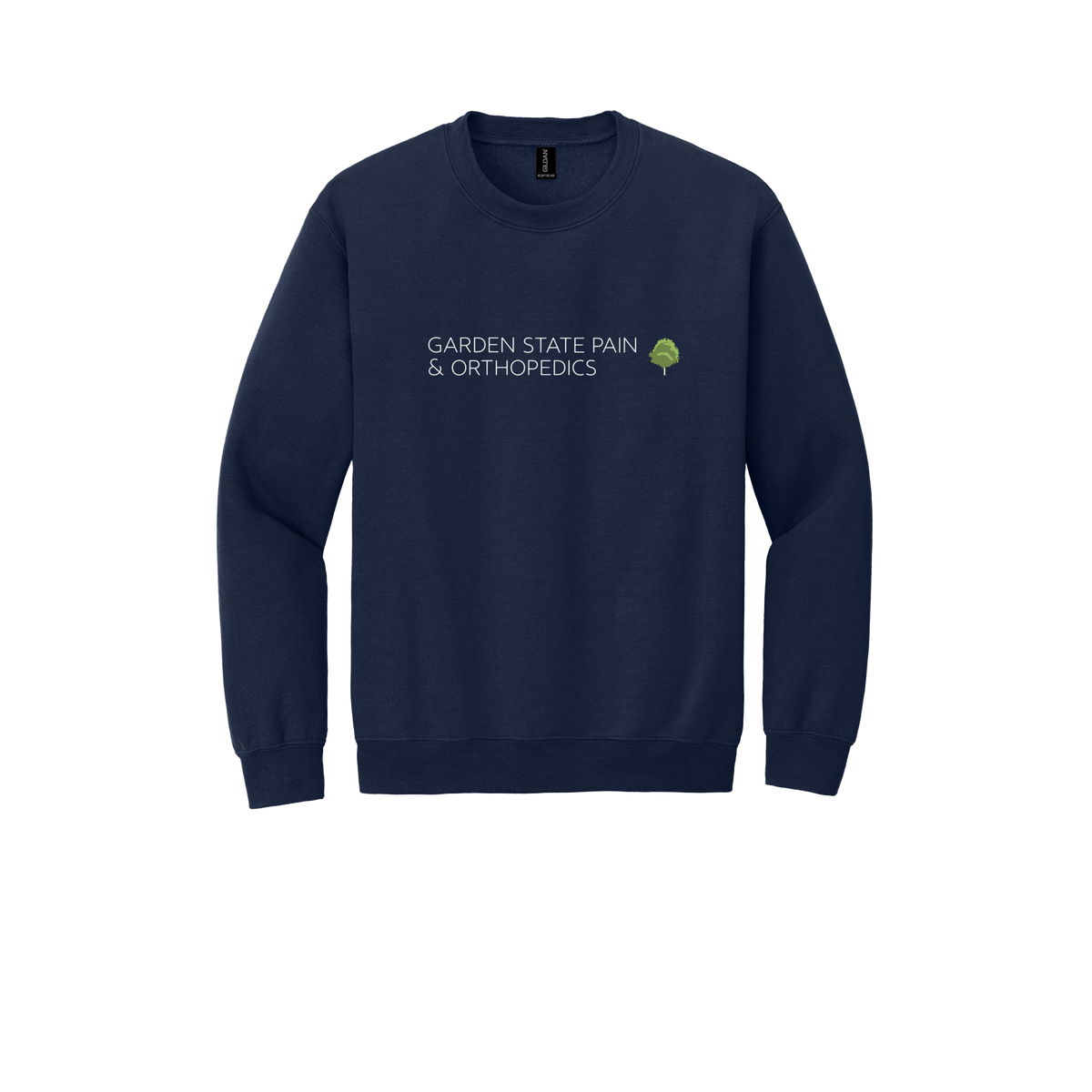 gardenstatepain-clinic-comfort-crewneck-dtf-front-18000-navy-flat-front
