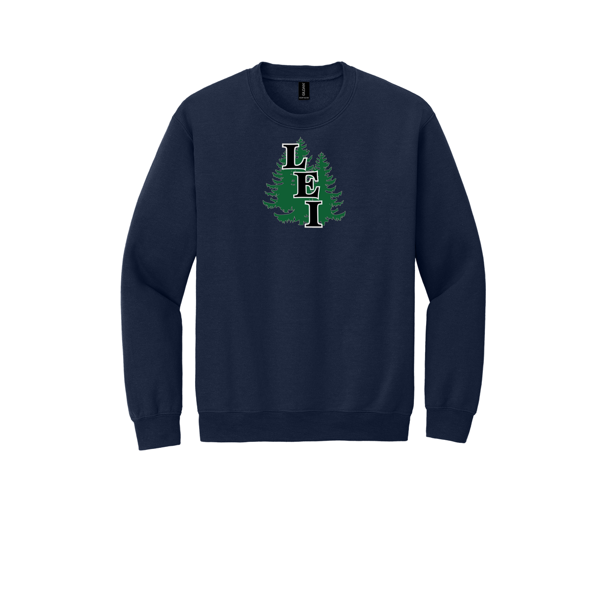 leisite-comfort-crewneck-dtf-front-18000-navy-flat-front