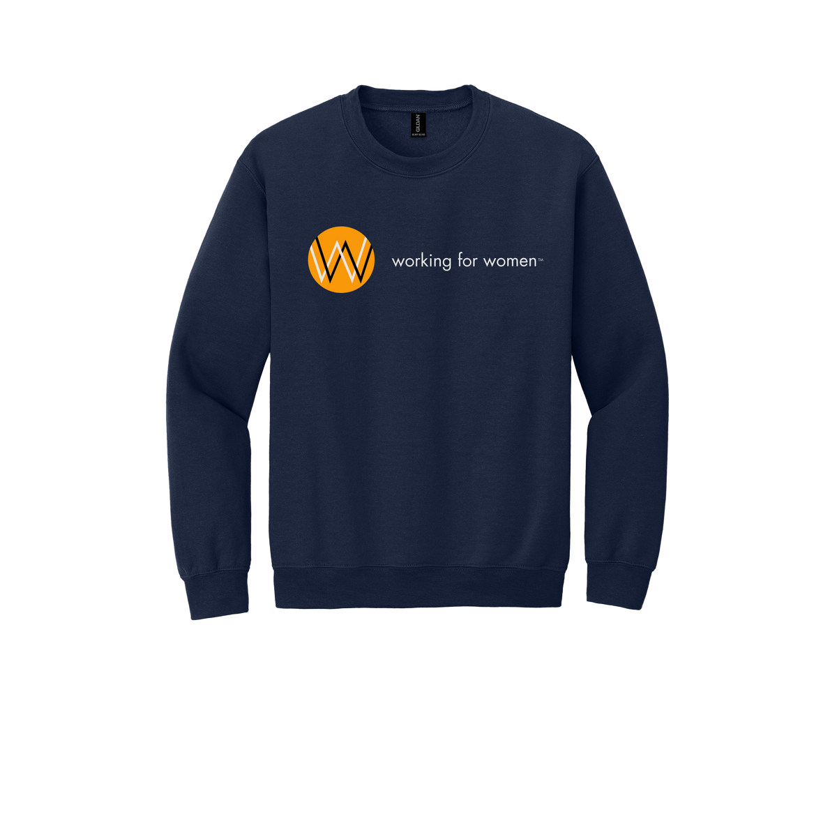 workingforwomen-comfort-crewneck-dtf-front-18000-navy-flat-front