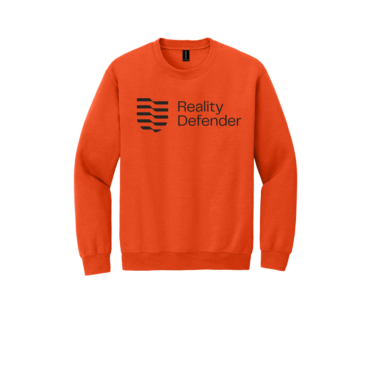 realitydefender-comfort-crewneck-dtf-front-18000-orange-flat-front