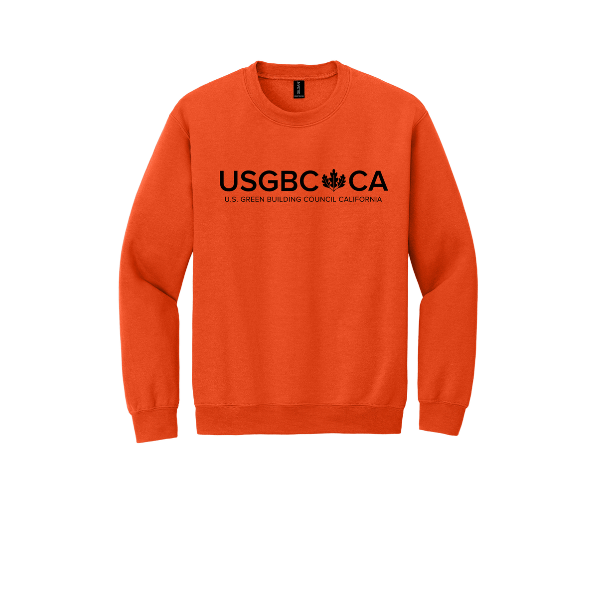 usgbc-ca-comfort-crewneck-dtf-front-18000-orange-flat-front