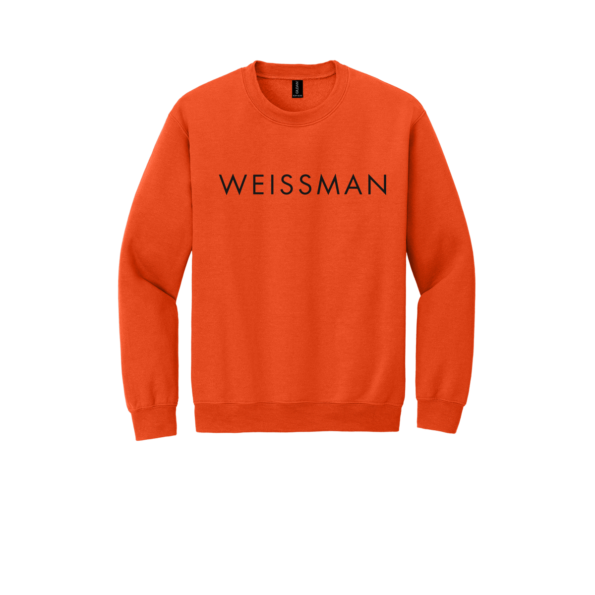 weissmans-comfort-crewneck-dtf-front-18000-orange-flat-front