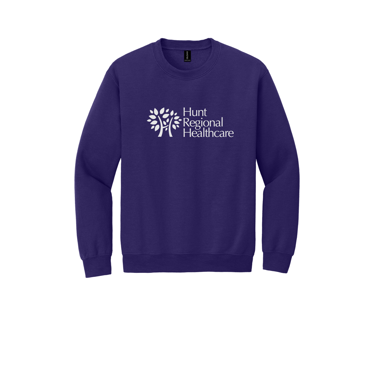 huntregional-clinic-comfort-crewneck-dtf-front-18000-purple-flat-front