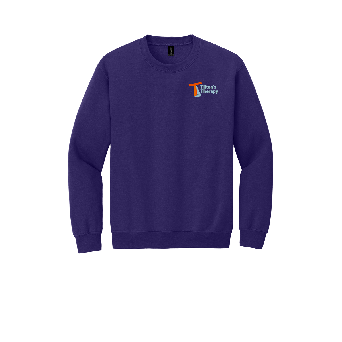 tiltonstherapy-comfort-crewneck-dtf-leftchest-18000-purple-flat-front