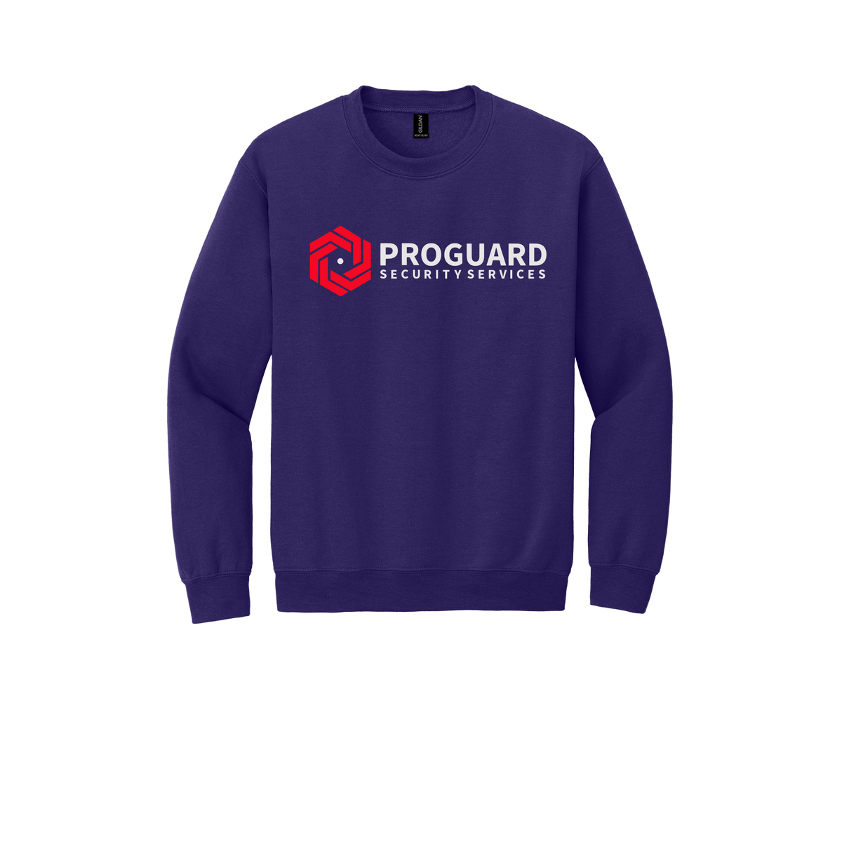 proguardsecurityservices-comfort-crewneck-dtf-front-18000-purple-flat-front