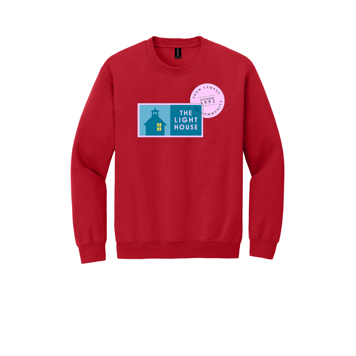 lhcampus-comfort-crewneck-dtf-front-18000-red-flat-front