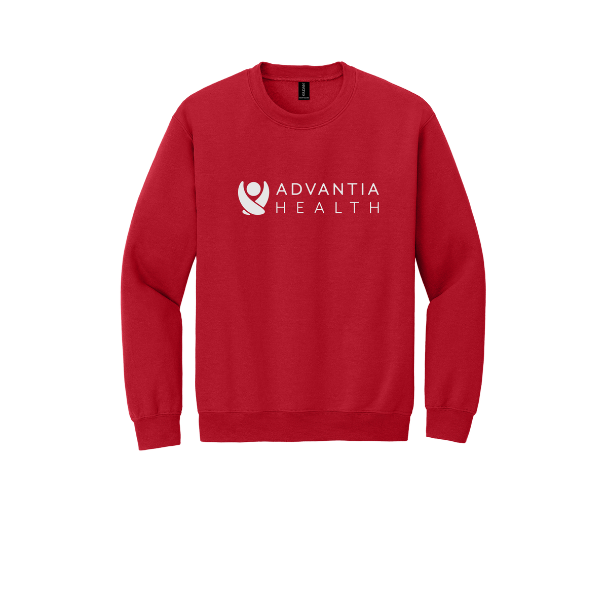 advantiahealth-clinic-comfort-crewneck-dtf-front-18000-red-flat-front