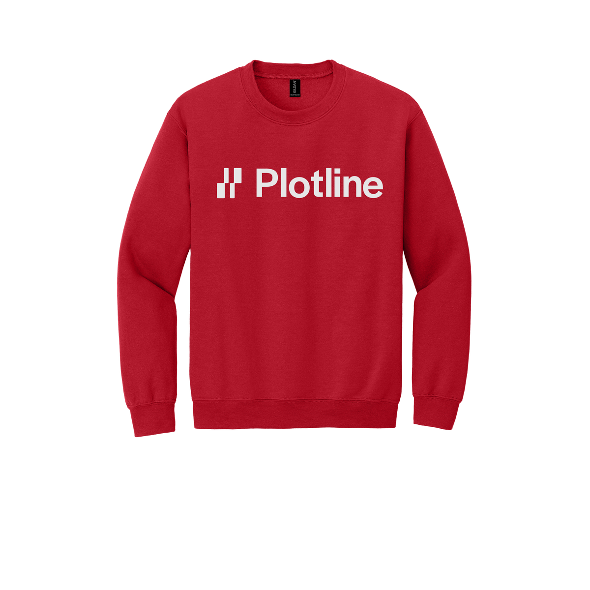 plotline-comfort-crewneck-dtf-front-18000-red-flat-front