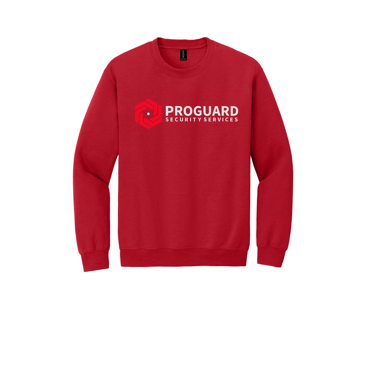 proguardsecurityservices-comfort-crewneck-dtf-front-18000-red-flat-front
