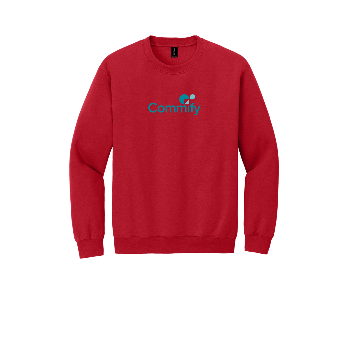 commify-comfort-crewneck-dtf-front-18000-red-flat-front