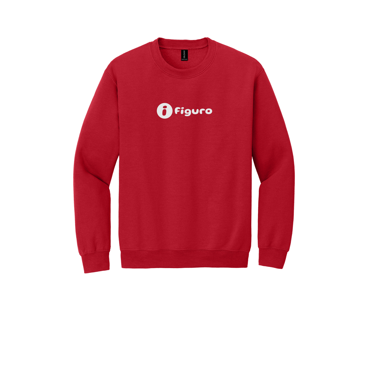getfiguro-comfort-crewneck-dtf-front-18000-red-flat-front
