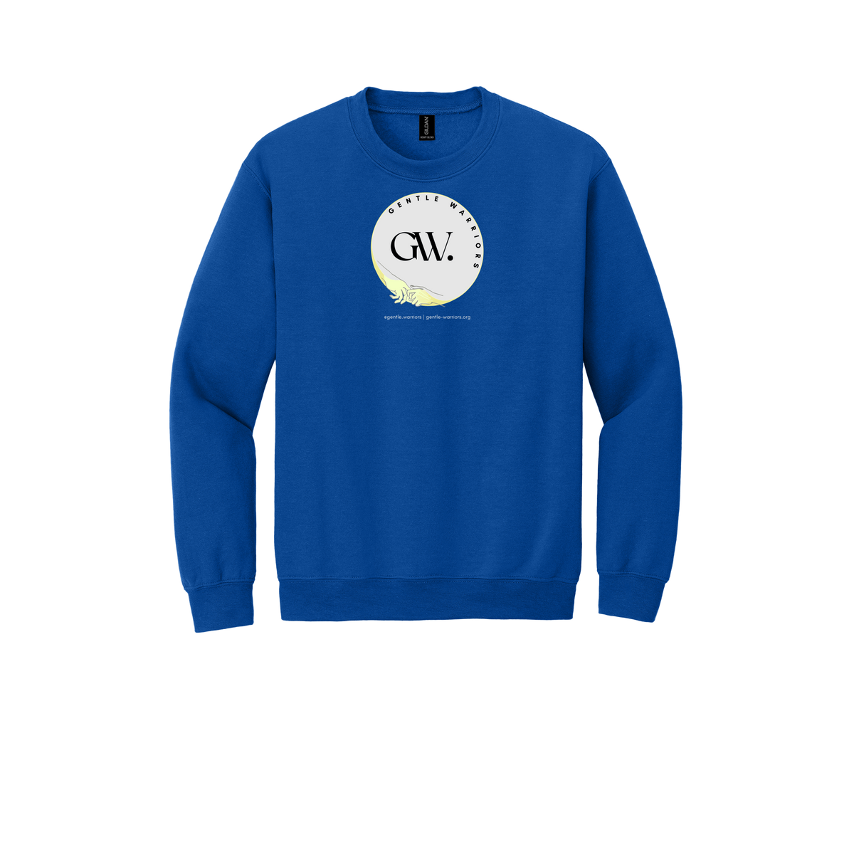gentle-warriors-comfort-crewneck-dtf-front-18000-royal-flat-front