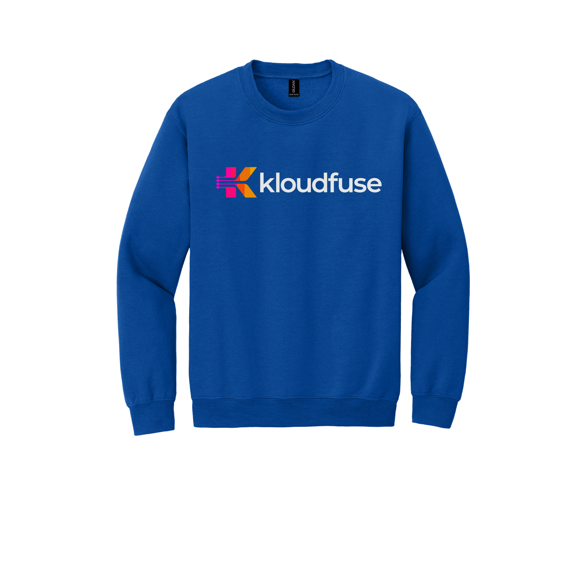 kloudfuse-comfort-crewneck-dtf-front-18000-royal-flat-front