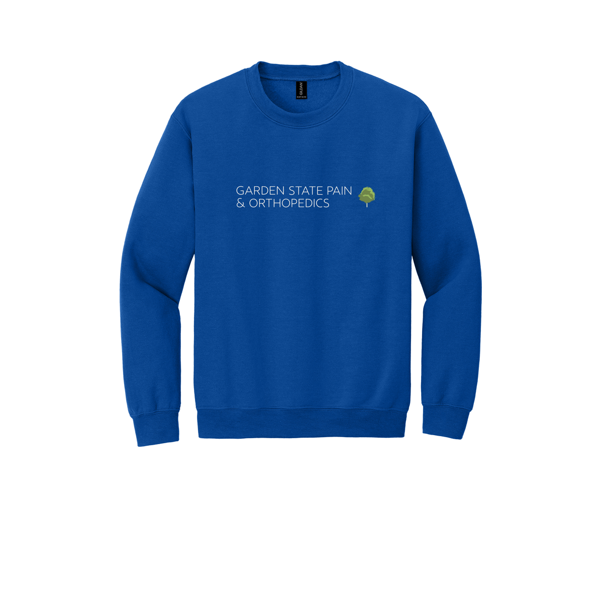 gardenstatepain-clinic-comfort-crewneck-dtf-front-18000-royal-flat-front
