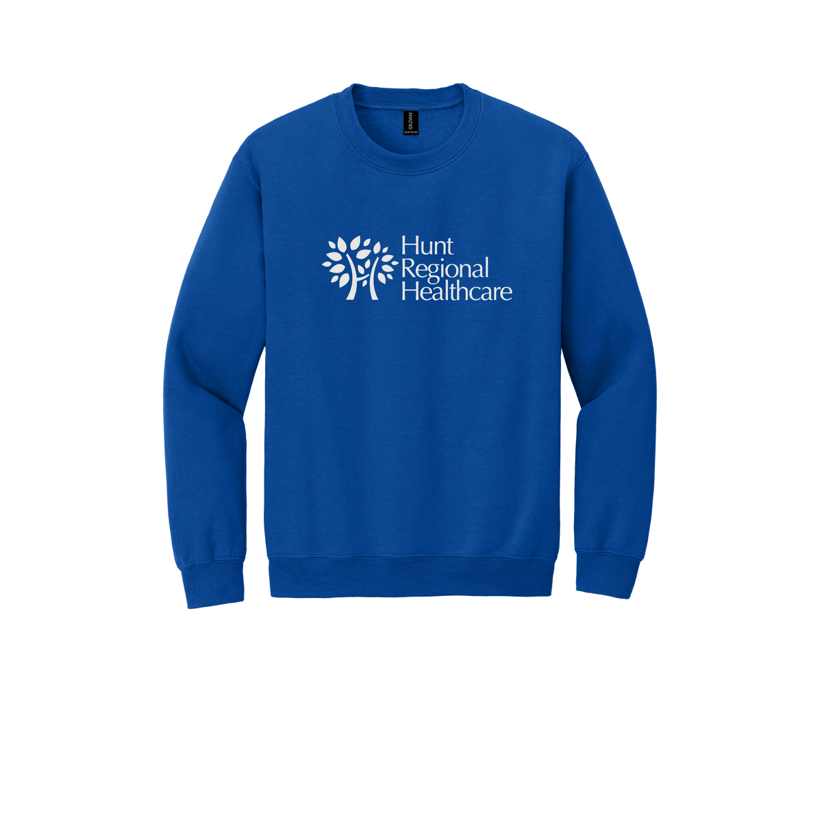 huntregional-clinic-comfort-crewneck-dtf-front-18000-royal-flat-front