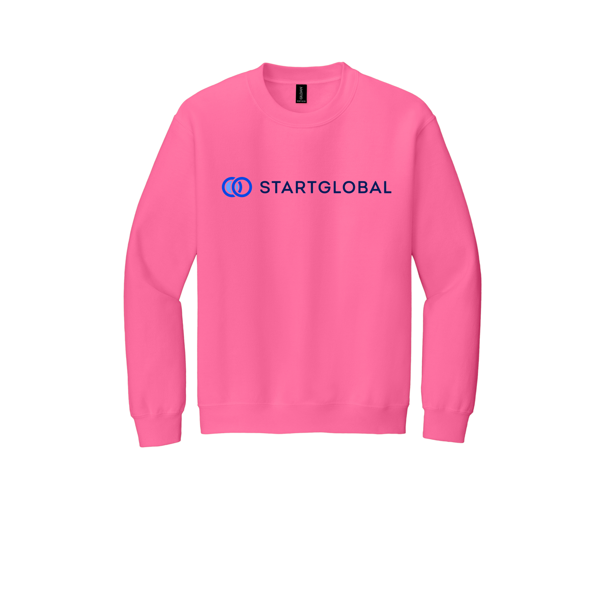 startglobal-comfort-crewneck-dtf-front-18000-safetypink-flat-front