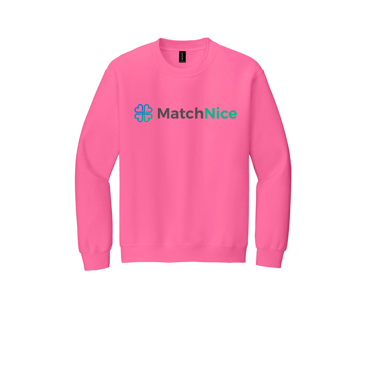 matchnice-comfort-crewneck-dtf-front-18000-safetypink-flat-front