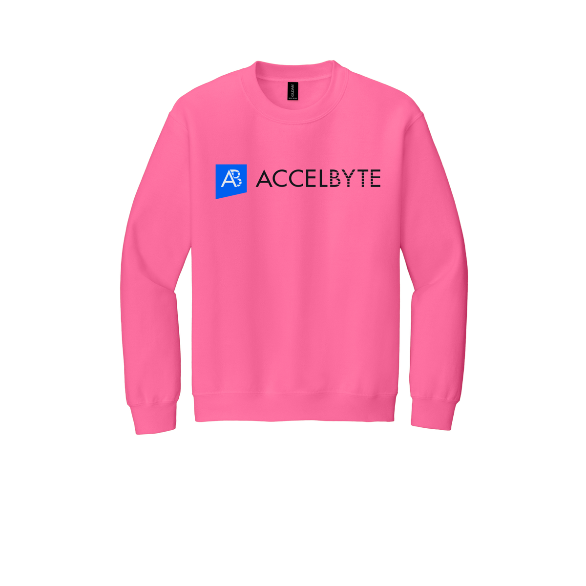 accelbyte-comfort-crewneck-dtf-front-18000-safetypink-flat-front