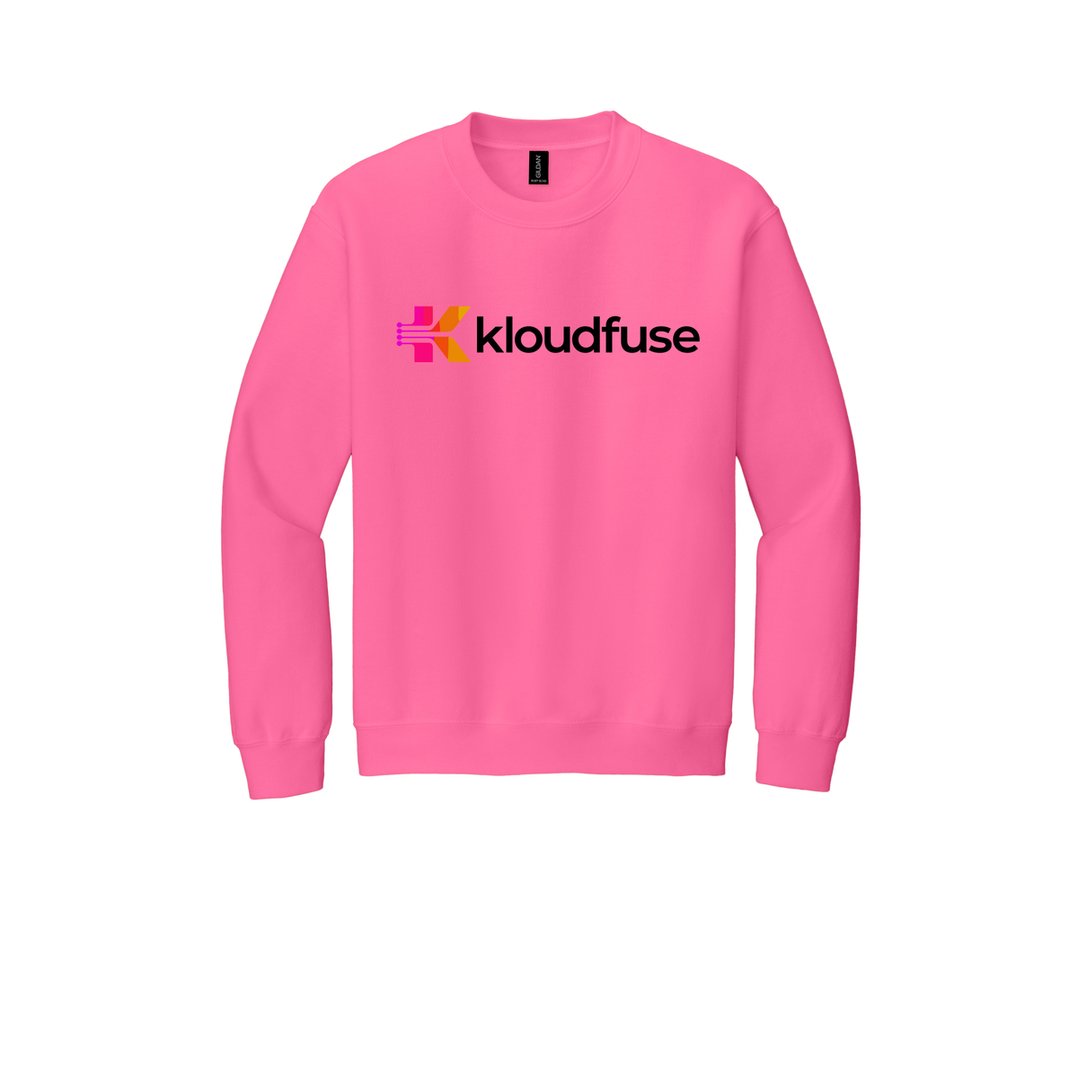 kloudfuse-comfort-crewneck-dtf-front-18000-safetypink-flat-front