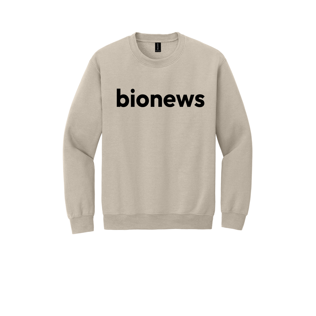 bionews-comfort-crewneck-dtf-front-18000-sand-flat-front