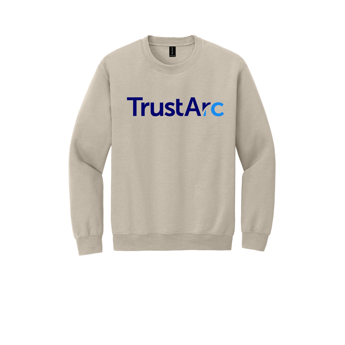 trustarc-comfort-crewneck-dtf-front-18000-sand-flat-front