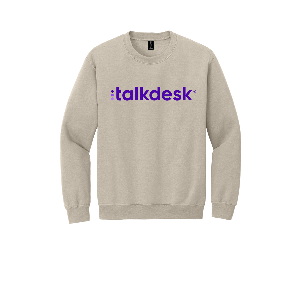 talkdesk-comfort-crewneck-dtf-front-18000-sand-flat-front