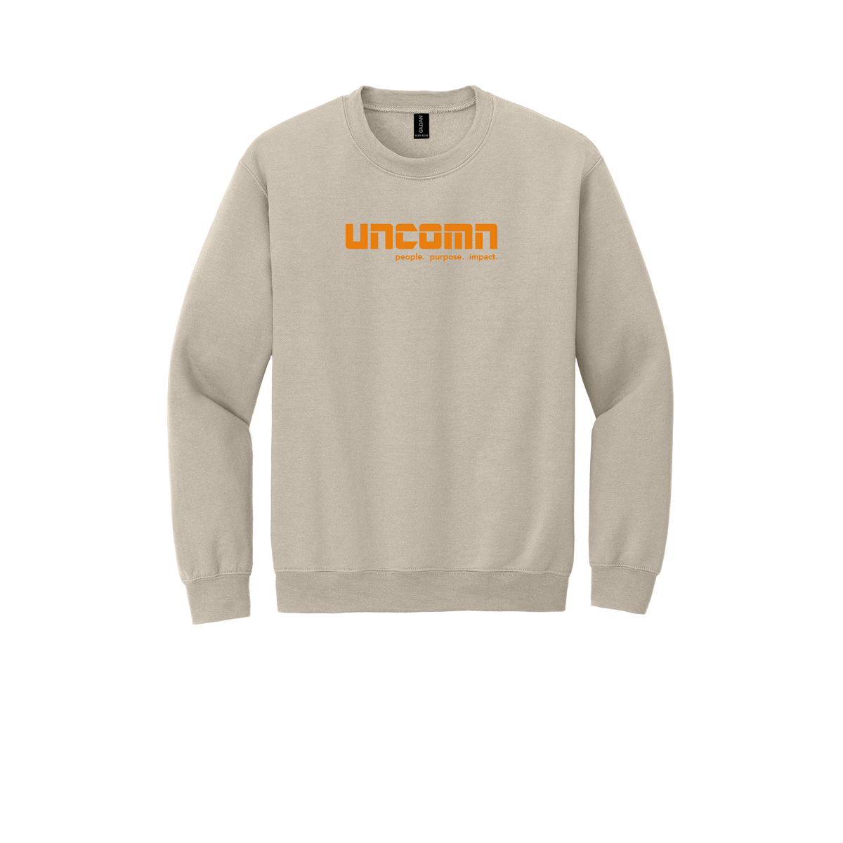 uncomn-comfort-crewneck-dtf-front-18000-sand-flat-front