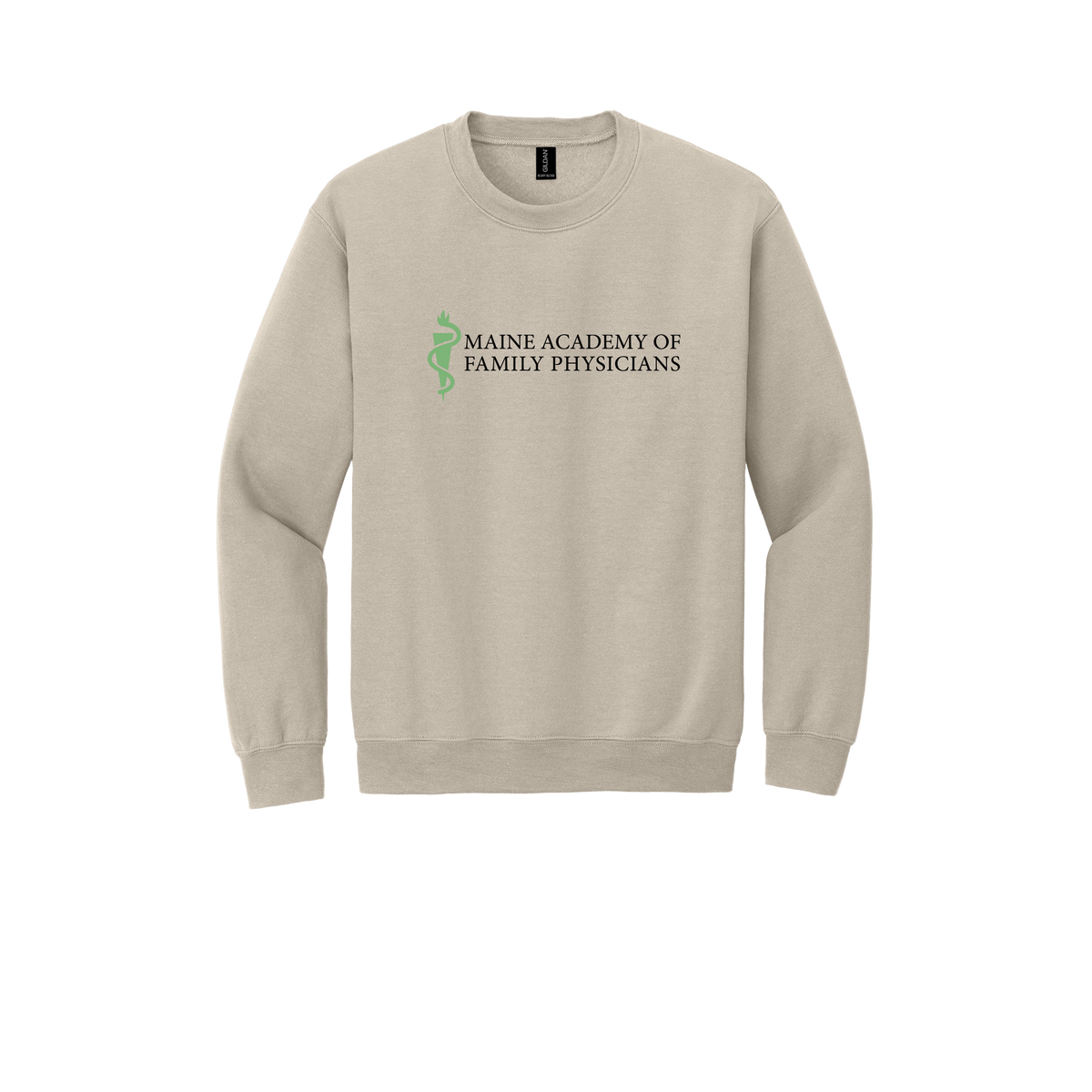 maineafp-clinic-comfort-crewneck-dtf-front-18000-sand-flat-front