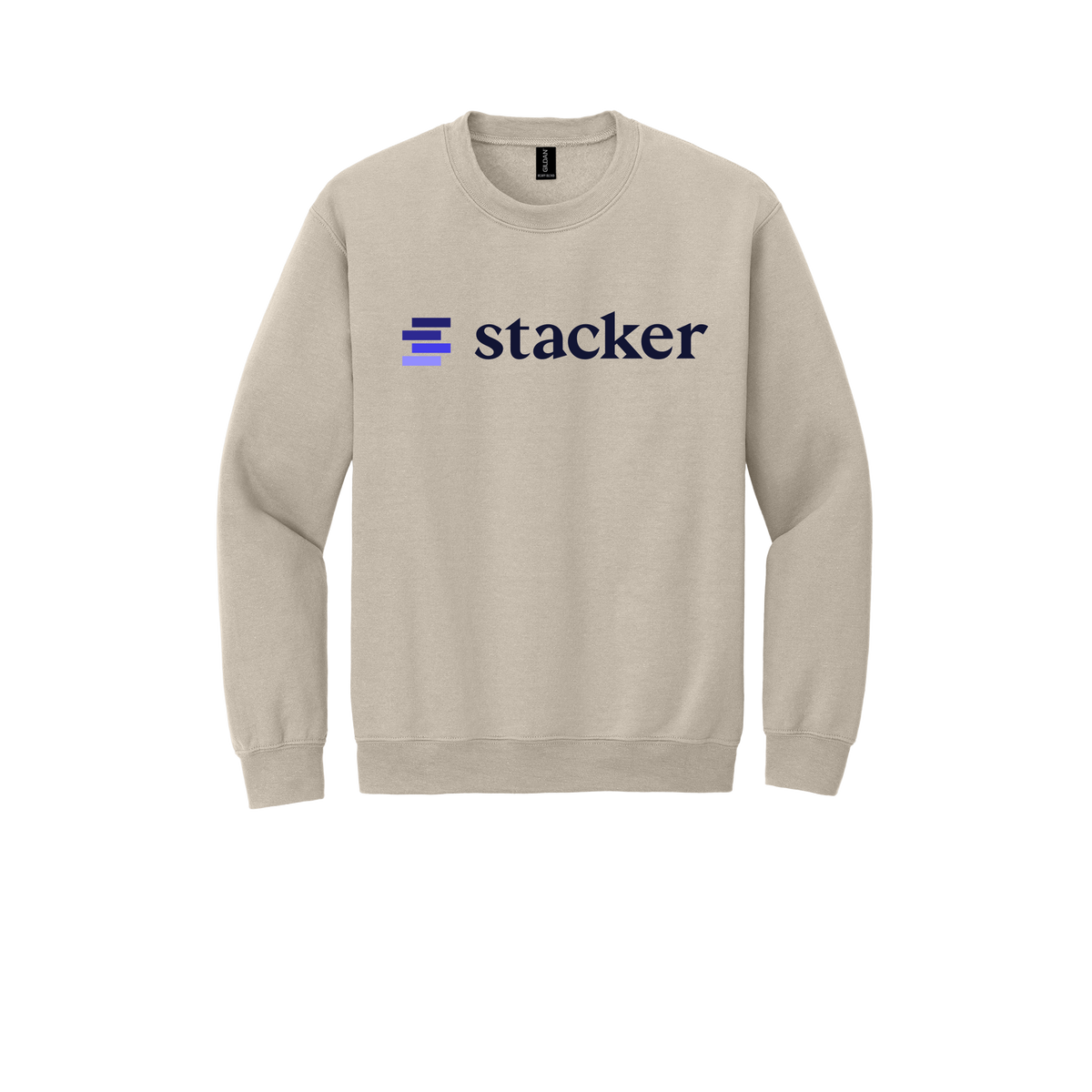 stacker-comfort-crewneck-dtf-front-18000-sand-flat-front