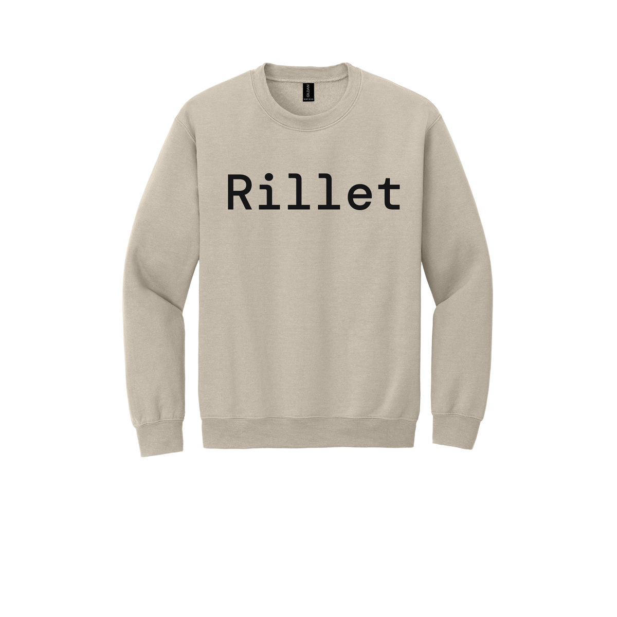 rillet-comfort-crewneck-dtf-front-18000-sand-flat-front