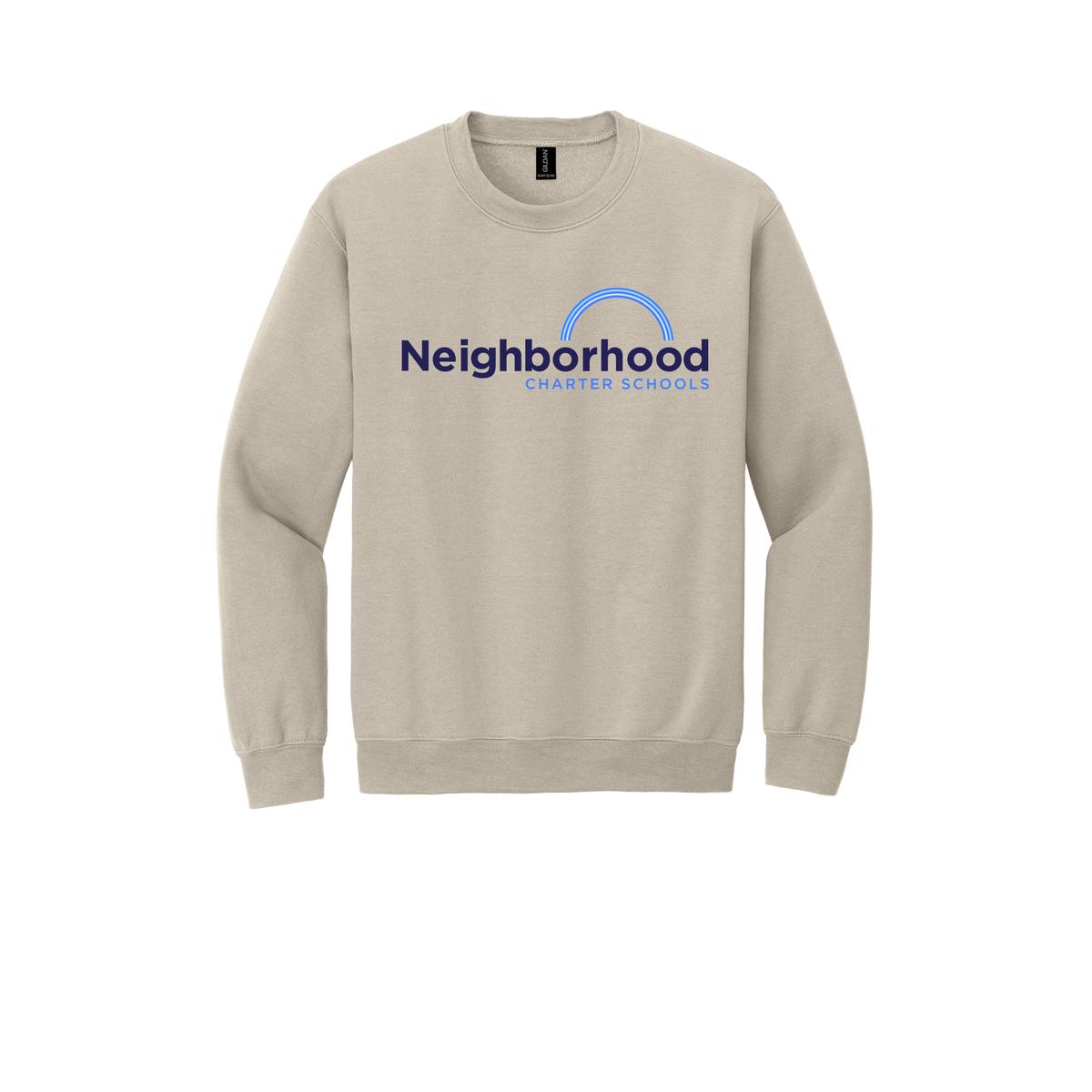 ncschools-comfort-crewneck-dtf-front-18000-sand-flat-front