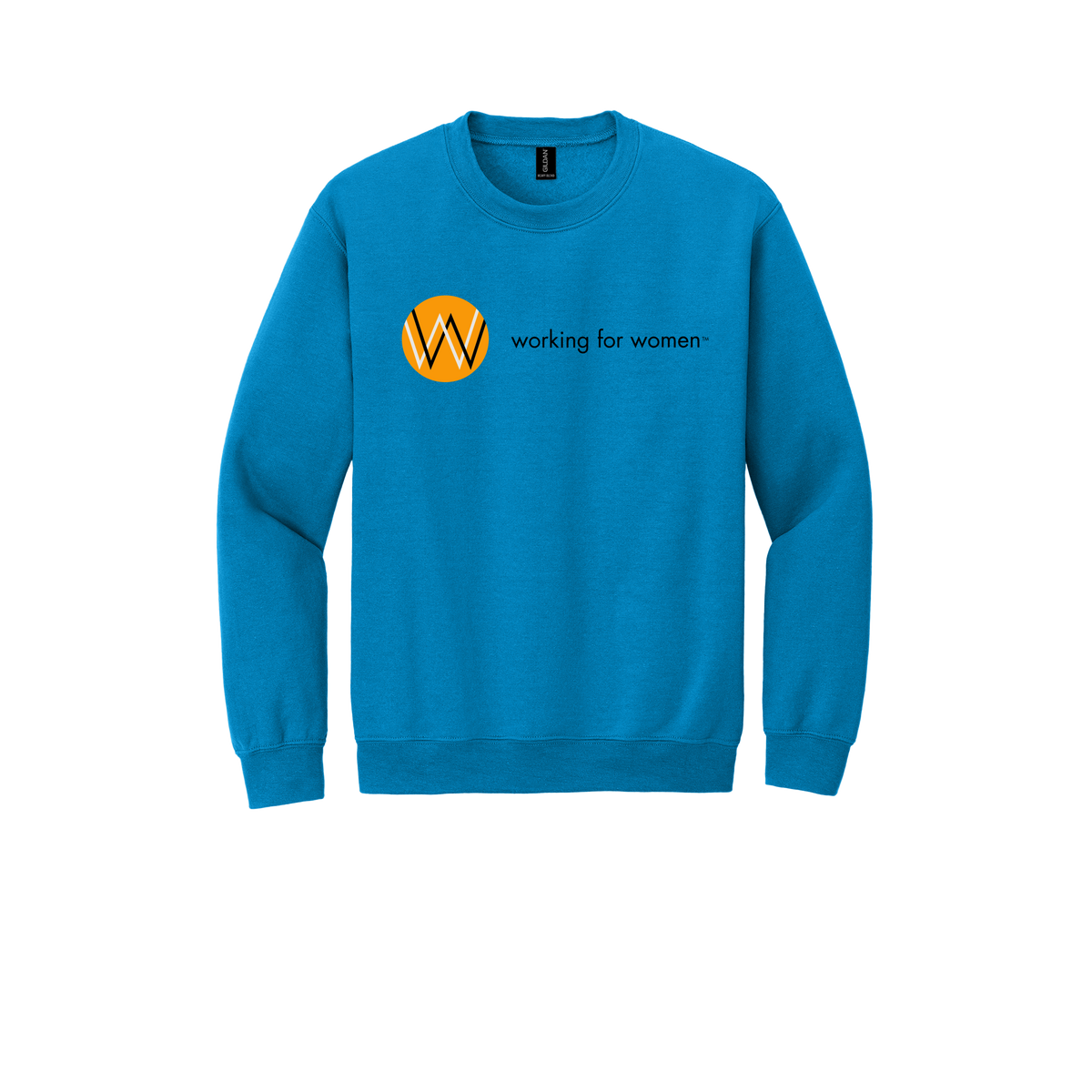 workingforwomen-comfort-crewneck-dtf-front-18000-sapphire-flat-front