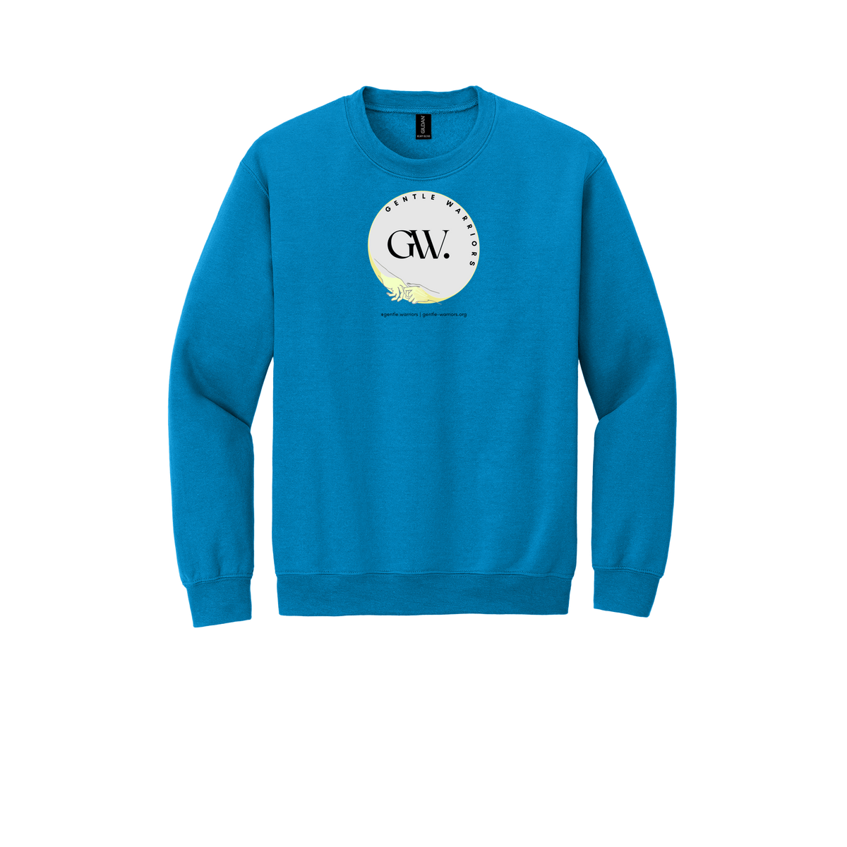 gentle-warriors-comfort-crewneck-dtf-front-18000-sapphire-flat-front