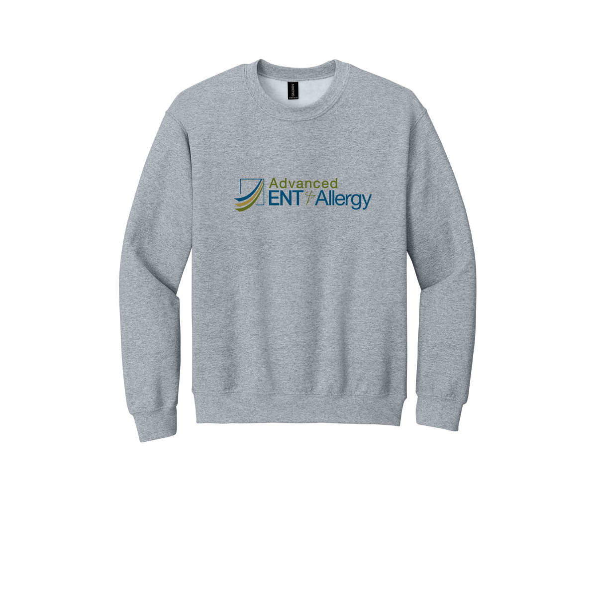 advancedentandallergy-clinic-comfort-crewneck-dtf-front-18000-sportgrey-flat-front