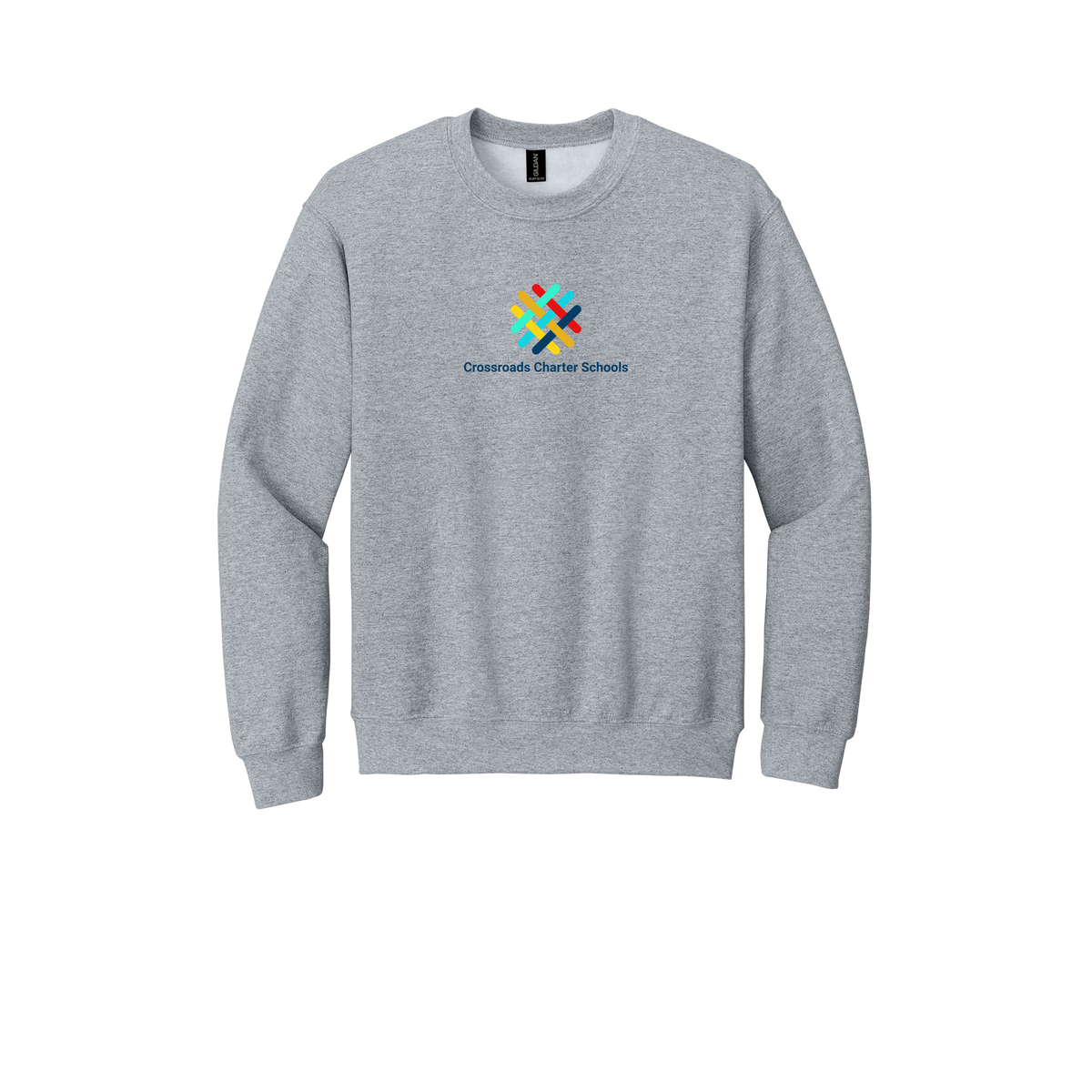 crossroadsschoolskc-comfort-crewneck-dtf-front-18000-sportgrey-flat-front