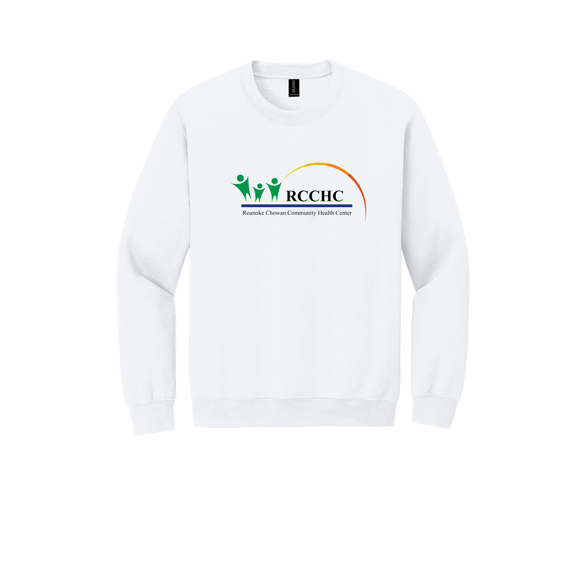 rcchc-clinic-comfort-crewneck-dtf-front-18000-white-flat-front