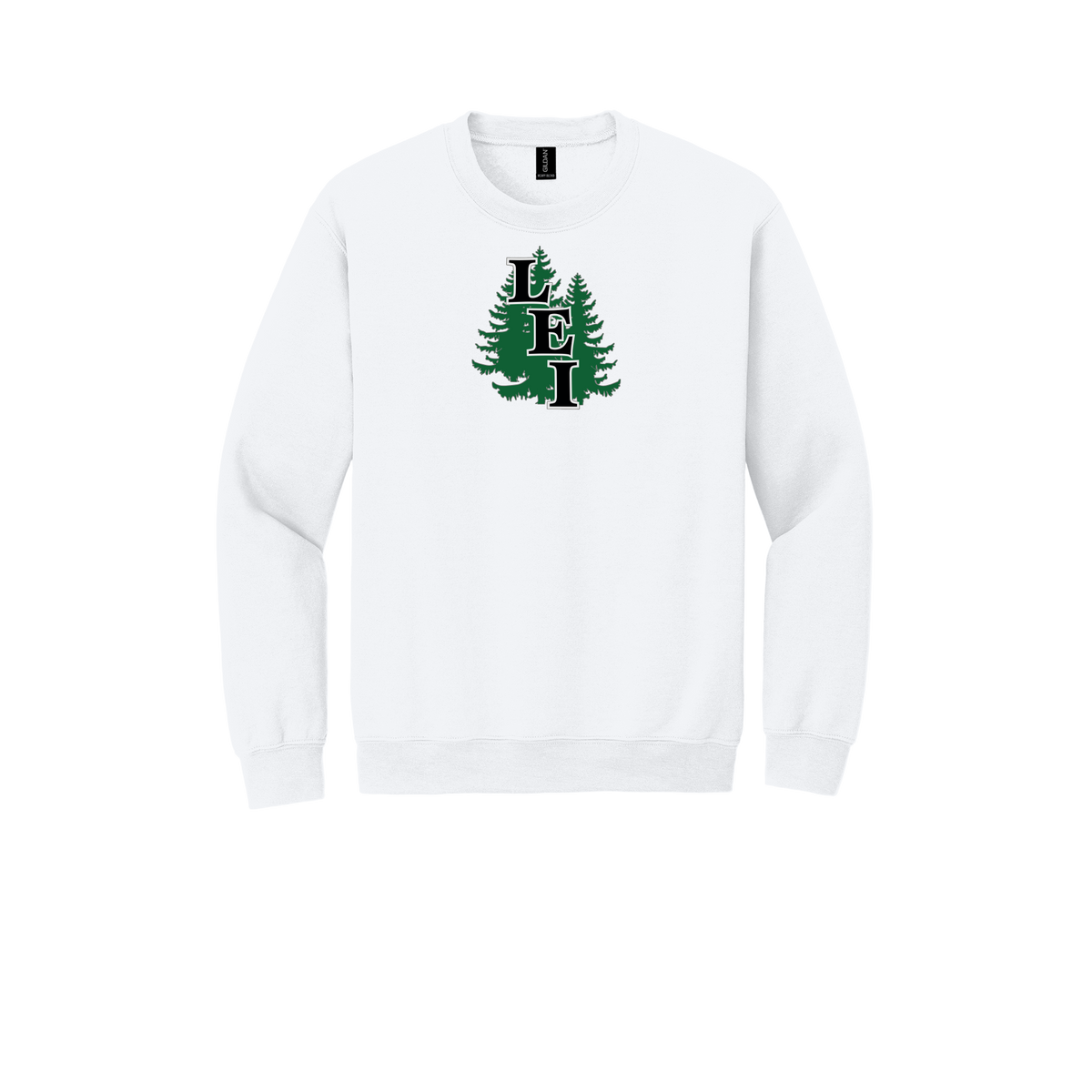leisite-comfort-crewneck-dtf-front-18000-white-flat-front