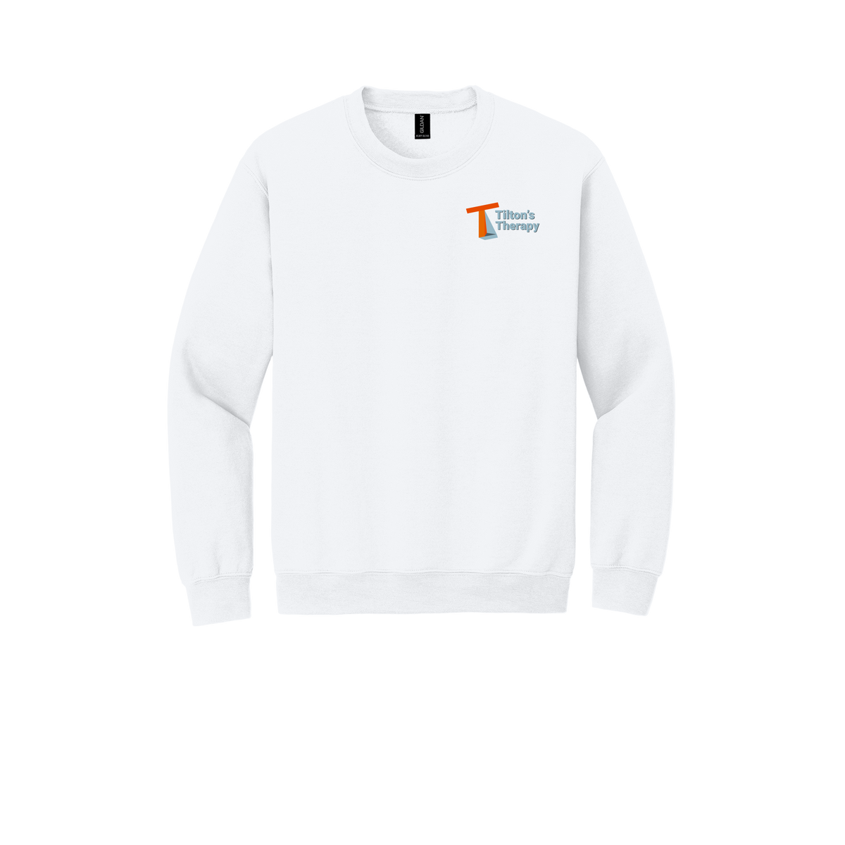 tiltonstherapy-comfort-crewneck-dtf-leftchest-18000-white-flat-front