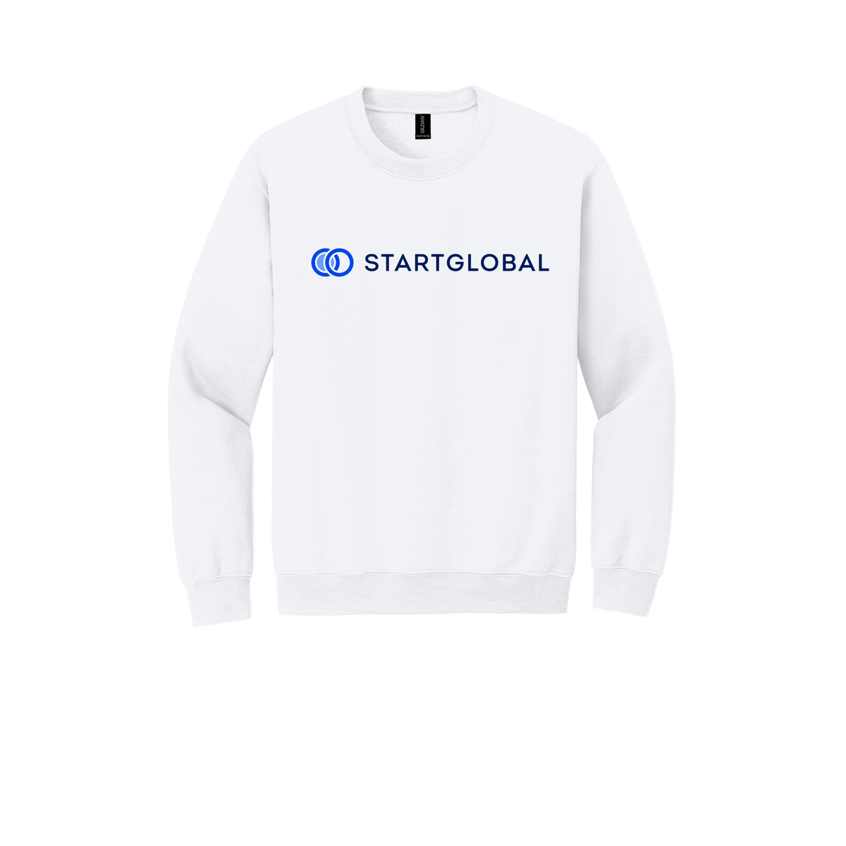 startglobal-comfort-crewneck-dtf-front-18000-white-flat-front