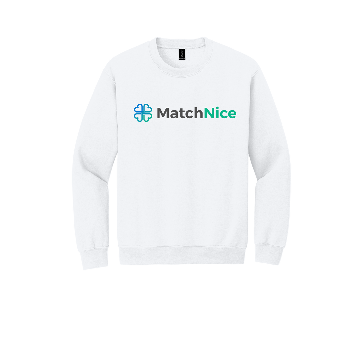 matchnice-comfort-crewneck-dtf-front-18000-white-flat-front