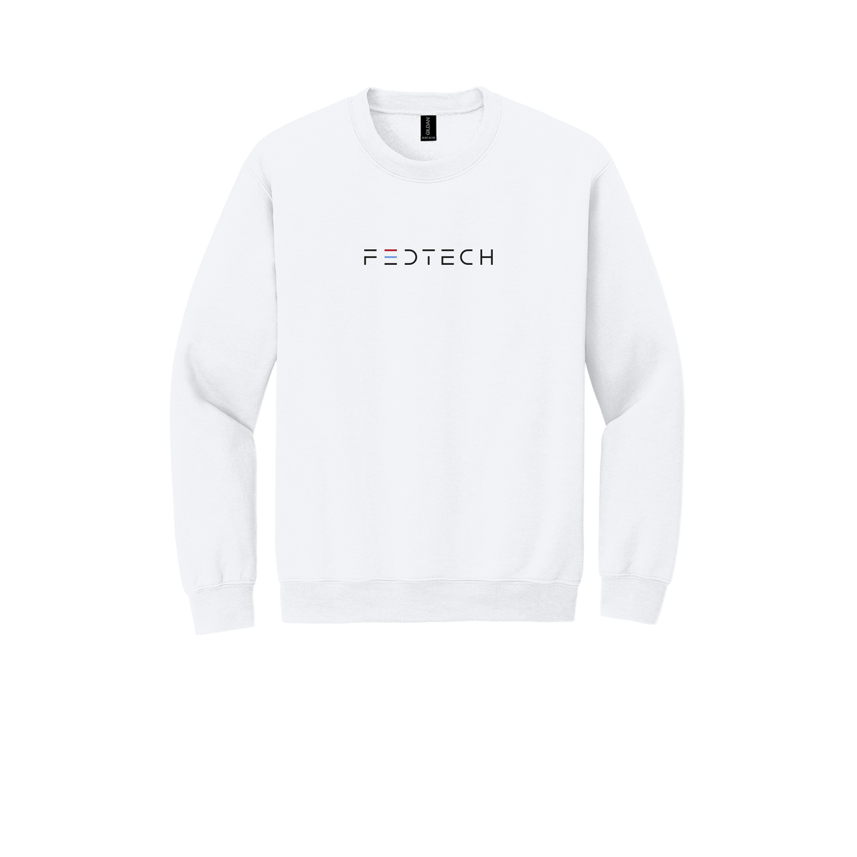 fedtech-comfort-crewneck-dtf-front-18000-white-flat-front