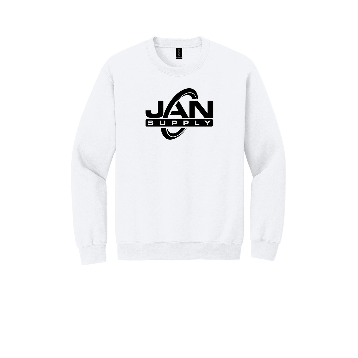 jan-pro-comfort-crewneck-dtf-front-18000-white-flat-front